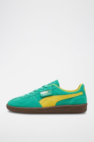 Baskets en nubuck Palermo  - Vert