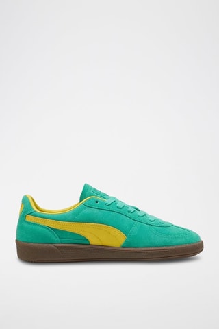 Baskets en nubuck Palermo  - Vert