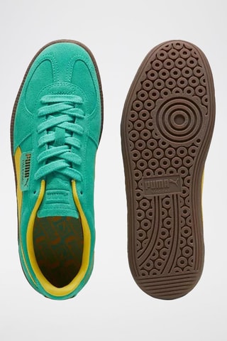 Baskets en nubuck Palermo  - Vert