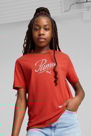 T-shirt ESS Script  - Rouge