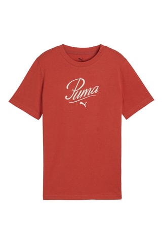 T-shirt ESS Script  - Rouge