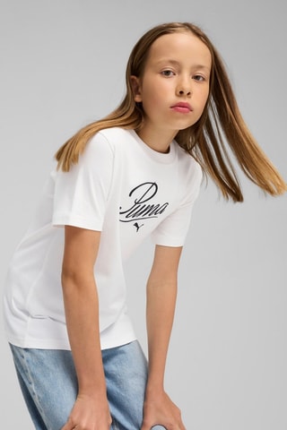 T-shirt ESS Script  - Blanc