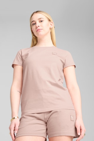 T-shirt regular ESS Elevated  - Rose