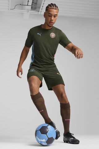 Maillot d'entraînement Manchester City FC - Vert et bleu