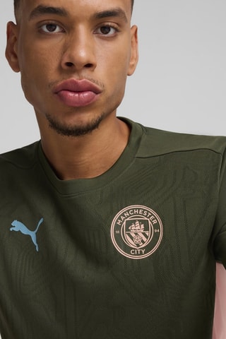 Maillot d'entraînement Manchester City FC - Vert et bleu