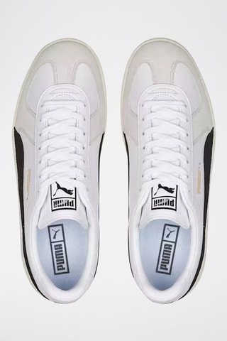 Sneakers en nubuck Puma Army Trainer  - Blanc et noir