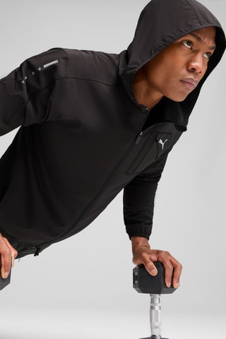 Veste à capuche Flex - Noir