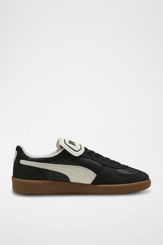 Sneakers en cuir Palermo Prenium  - Blanc et noir