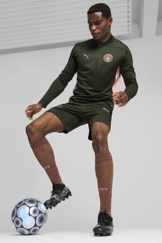 Sweat d'entraînement Manchester City FC  - Vert et bleu