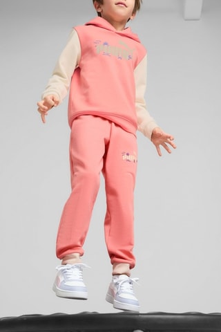 Sweat à capuche Sandy Adventures  - Rose