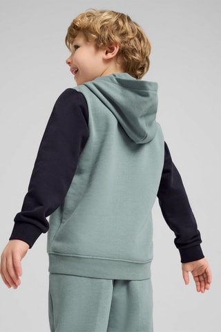 Sweat à capuche Sandy Adventures  - Bleu et vert