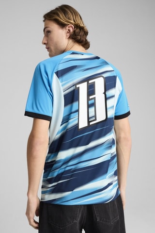 T-shirt de football Olympique de Marseille OM Faster  - Bleu et gris