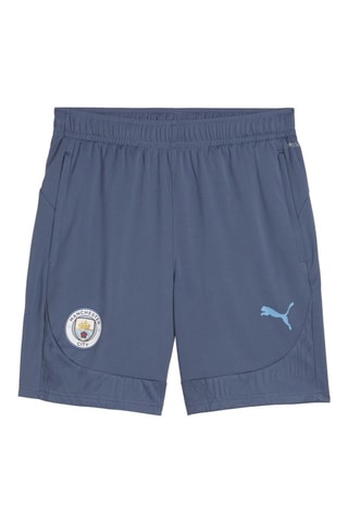 Short d’entraînement Manchester City  - Blanc et bleu