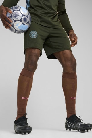 Short d’entraînement Manchester City  - Bleu et vert