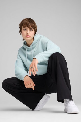 Sweat à capuche Ess Elevated   - Vert