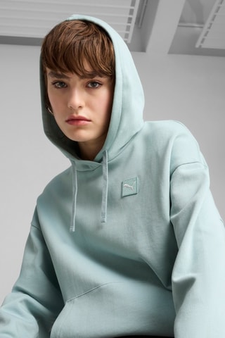 Sweat à capuche Ess Elevated   - Vert