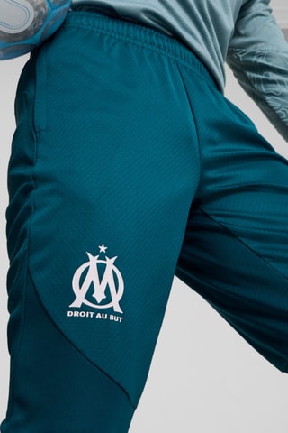 Pantalon d’entraînement Olympique de Marseille  - Blanc et bleu