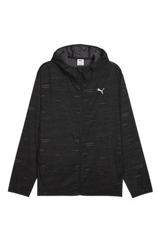 Sweat à capuche M Tad Essential AOP Woven  - Noir
