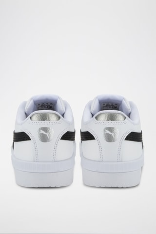 Baskets en cuir Jada Renew   - Blanc et noir