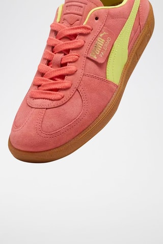 Baskets en nubuck Palermo  - Marron et rose