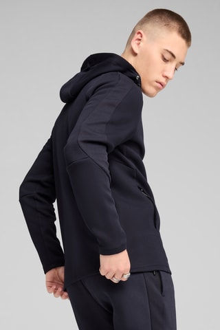 Veste à capuche Evostripe  - Bleu marine