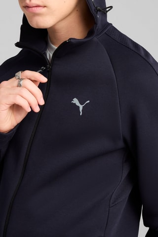 Veste à capuche Evostripe  - Bleu marine