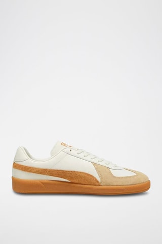 Baskets en cuir Army Trainer  - Blanc