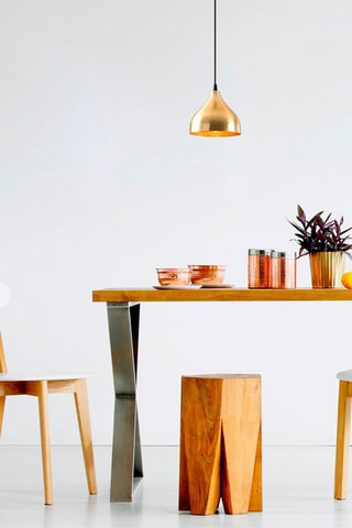 Hanglamp Tattoo - Goudkleurig - 40 W