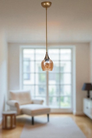 Hanglamp - Goudkleurig - 40 W