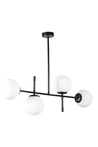 Suspension Favori -  Noir et blanc - 4 x 60 W