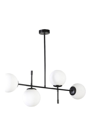 Suspension Favori -  Noir et blanc - 4 x 60 W