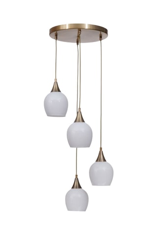 Suspension - Doré - 4 x 40 W