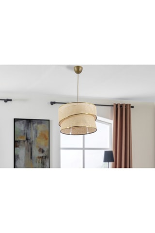 Suspension - Beige et doré - 45 - 60 W