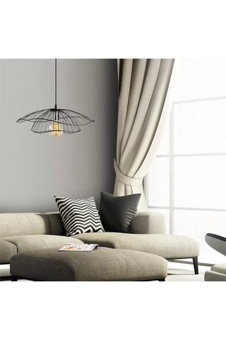 Hanglamp - Zwart - 40 W