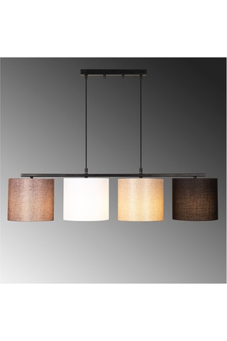 Suspension Valiz - Noir et beige