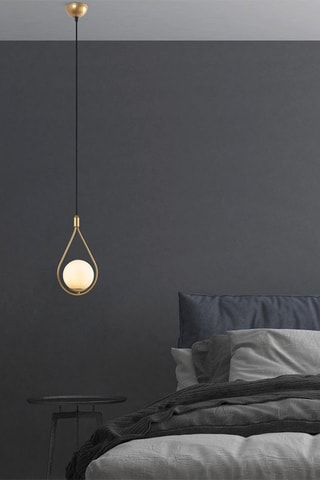 Suspension Mudoni - Doré et noir - 40 W