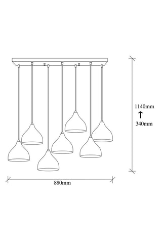 Suspension Tattoo - Noir et doré