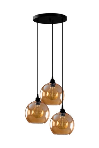 Suspension Gold - Noir et doré - 3 x 40 W