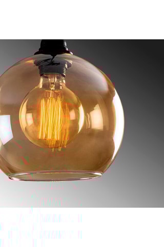 Suspension Gold - Noir et doré - 3 x 40 W