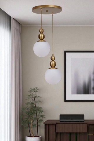 Suspension - 40 W - Doré - 40 W