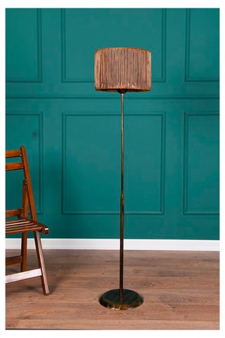 Staanlamp - Roségoudkleurig - 45 tot 60 W - 165 cm