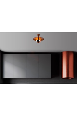 Plafondlamp Kurt - Goudkleurig - 10 W