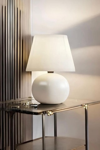 Lampe à poser - Crème - 40 W