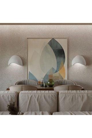 2 Wandlampen - Wit - 40 W