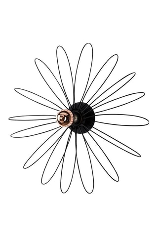 Wandlamp Hemdem - Zwart -  40 W