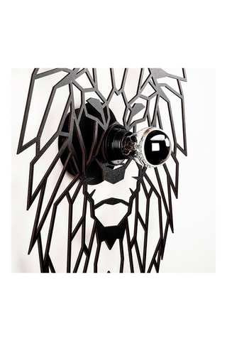 Wandlamp - Zwart - 100 W