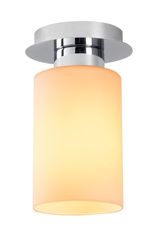 Plafondlamp Balcova - Zilverkleurig en Wit - 40 W