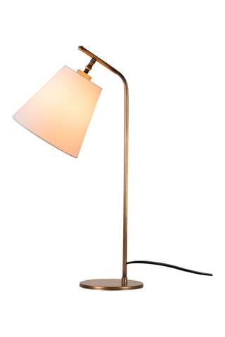 Lampe à poser Salihini - Doré et beige