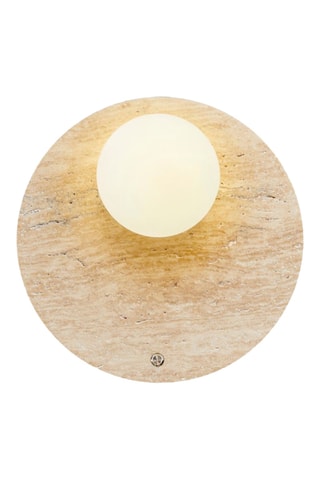 Travertijn Wandlamp - 10 W - Beige