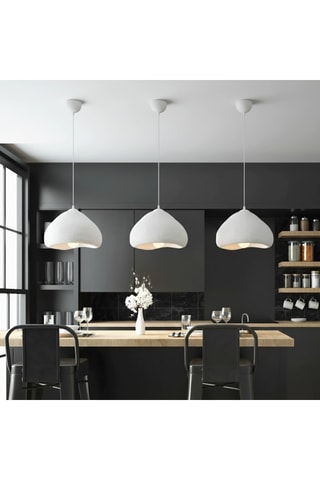 Suspension - 40 W - Blanc